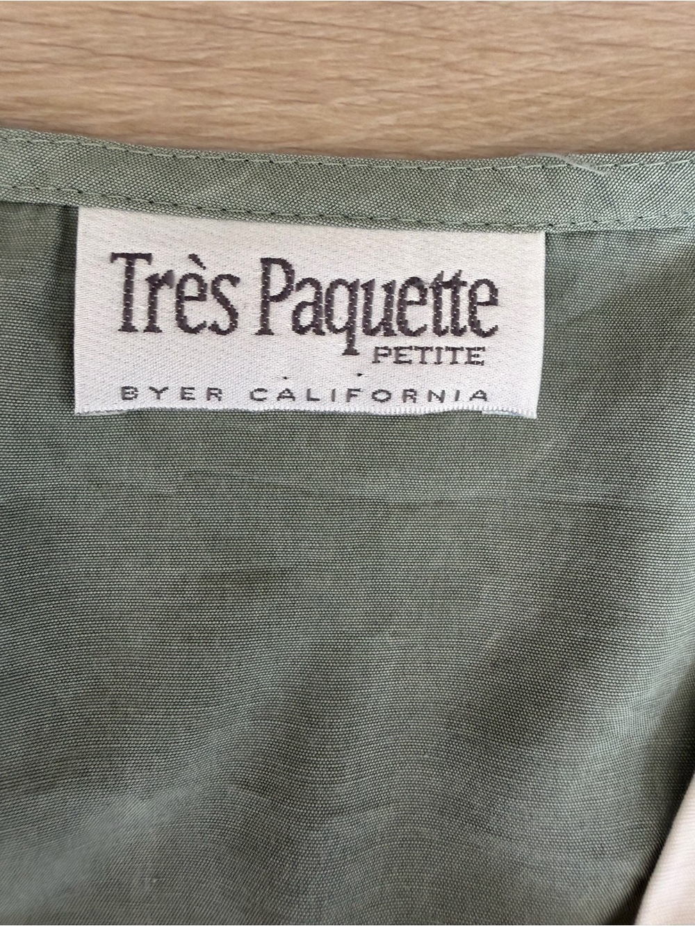 Vintage Très Paquette Garden Graphic Layered Vest Blouse - Picture 4 of 7